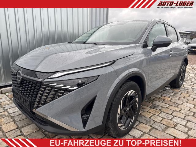 Nissan Qashqai - N-Connecta 1.3 DIG-T Mild Hybrid Automatik 158 PS AndroidAuto-AppleCarPlay-ProPilot-360°Parkkamera-LED-Winterpaket-Keyless-Fernlichtassist-2-Zonen-Klimaautomatik-18''Alu-Sofort
