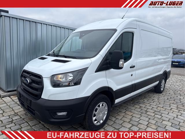 Ford Transit - L3H2 2,0 TDCI 130 PS Trend 3,5t-3 Sitzer-AHK-Klima-Navi-Bluetooth-DAB-beheizte FrontscheibeSofort
