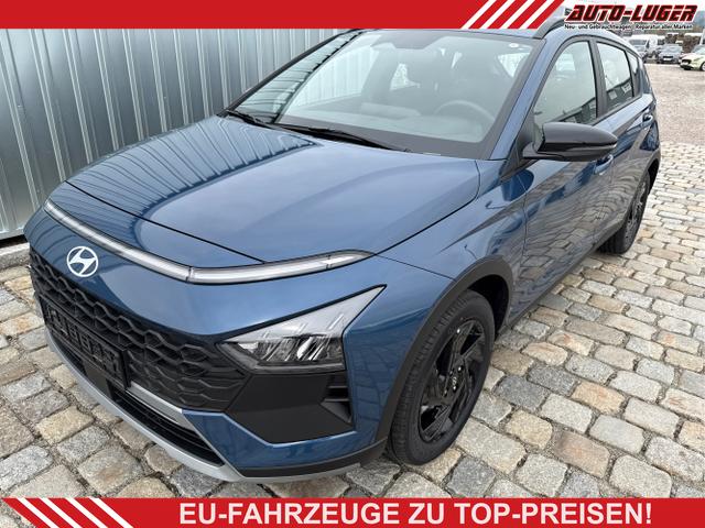 Hyundai BAYON - GO PLUS! 1.0 T-GDI 66 kW (90 PS) DCT7 -PDC-Kamera-16"Alu-SHZ-Lenkradheizung-LED-NAVI-Klimaanlage-AppleCarPlay&AndroidAuto-Tempomat-SUNSET-sofort