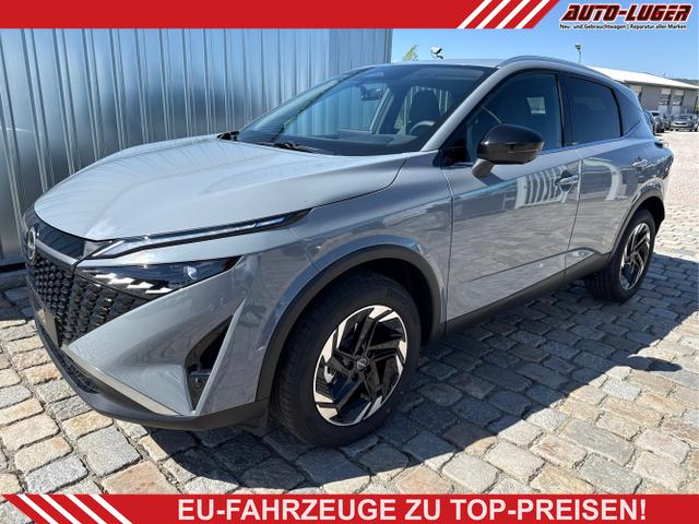 Nissan Qashqai - N-Connecta 1.3 DIG-T Mild Hybrid Automatik 158 PS-NAVI- AndroidAuto-AppleCarPlay-ProPilot-360&deg;Parkkamera-LED-Winterpaket -Keyless-Fernlichtassist-2-Zonen-Klimaautomatik-18''Alu-Sofort