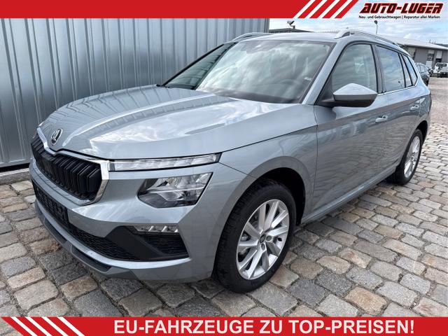Skoda Kamiq - 130 Jahre Premium Edition 1.5 TSI 150 PS DSG Anh&auml;ngerkupplung-Klima 2Zonen-AppleCarPlay-AndroidAuto-Winterpaket-Alcantara-DAB-Tempomat-Totwinkelassist-2xPDC-R&uuml;ckfahrkamera-SunSet-el.Heckklappe-17''Alu-Sofort