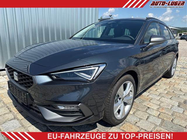 Seat Leon Sportstourer - FR 1.5 eTSI Mild-Hybrid 150PS 7DSG - 5 Jahre GARANTIE-Anh&auml;ngerkupplung-MATRIX LED-WINTER-SHZ-ACC-Klimaautomatik 3Zonen-beheiz.Lenkrad-NAVI-Ambiente-2xPDC-R&uuml;ckfahrkamera-ALU17"-DAB-elektr. Fensterheber-RDKS-Sunset-USB-Sofort