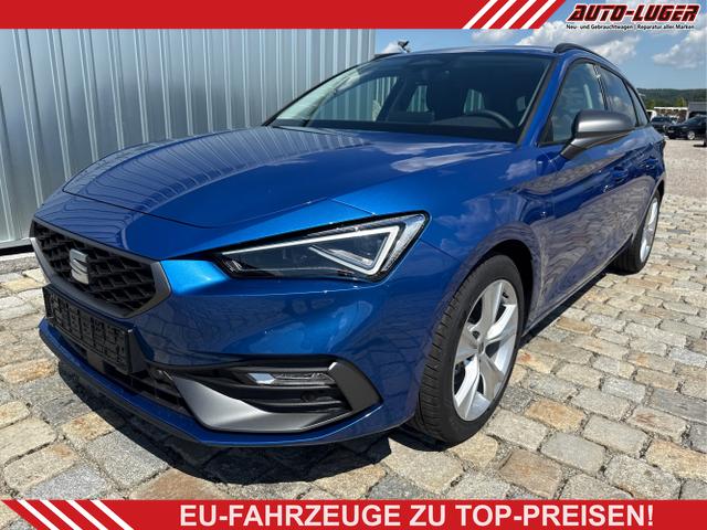 Seat Leon Sportstourer - FR 1.5 eTSI Mild-Hybrid 150PS 7DSG - 5 Jahre GARANTIE-Anh&auml;ngerkupplung-MATRIX LED-WINTER-SHZ-ACC-Klimaautomatik 3Zonen-beheiz.Lenkrad-NAVI-Ambiente-2xPDC-R&uuml;ckfahrkamera-ALU17"-DAB-elektr. Fensterheber-RDKS-Sunset-USB-Sofort