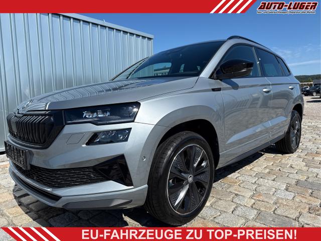 Skoda Karoq - Sportline 1,5 TSI 150 PS DSG -5 Jahre Garantie-Navi-4x Sitzheizung-Canton Sound-Anh&auml;ngerkupplung-LED-Matrix-AppleCarPlay-Android-Auto-ACC-Kessy-2-Zonen-Klimaautomatik-18''Alu-Sofort