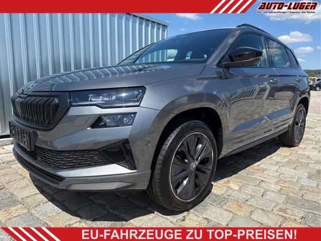 Skoda Karoq - Sportline 1,5 TSI 150 PS DSG -5 Jahre Garantie-Navi-4x Sitzheizung-Canton Sound-Anh&auml;ngerkupplung-LED-Matrix-AppleCarPlay-Android-Auto-ACC-Kessy-2-Zonen-Klimaautomatik-18''Alu-Sofort