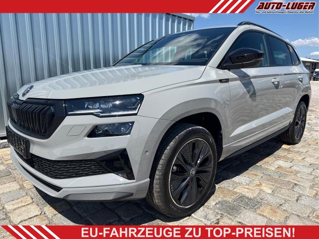 Skoda Karoq - Sportline 1,5 TSI 150 PS DSG -5 Jahre Garantie-Navi-4x Sitzheizung-Canton Sound-Anh&auml;ngerkupplung-LED-Matrix-AppleCarPlay-Android-Auto-ACC-Kessy-2-Zonen-Klimaautomatik-18''Alu-Sofort