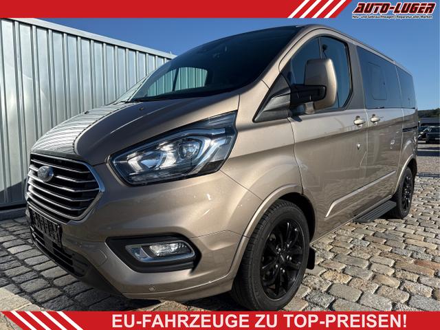 Ford Tourneo Custom - 320 L1 Titanium X - 2.0 TDCi-Automatik-170 PS-8 Sitzer-NAVI-DAB-AndroidAuto&AppleCarPlay-ACC-KLIMA-SHZ-PDC2x-KAMERA-AHK-ALU-sofort