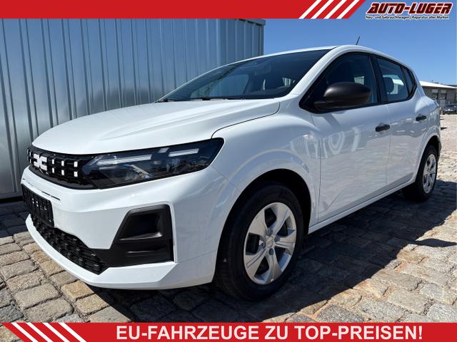 Dacia Sandero - Essential 1,0 100 TCe 74 kW/100 PS-6 Gang-MJ 2026-15&ldquo; Stahlfelgen-Garantie-PDC hinten-Lane Assist-LED-Tempomat-Klimaanlage-DAB-Bluetooth