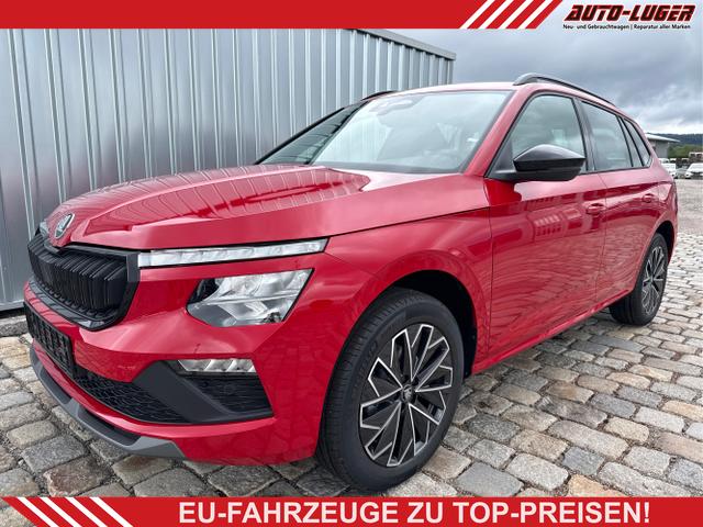 Skoda Kamiq - Dynamic Sport Edition 1.5 TSI 150 PS DSG Anh&auml;ngerkupplung-AppleCarPlay-AndroidAuto-Winterpaket-Alcantara-DAB-Tempomat-Kamera-SunSet-el.Heckklappe-17''Alu-Sofort
