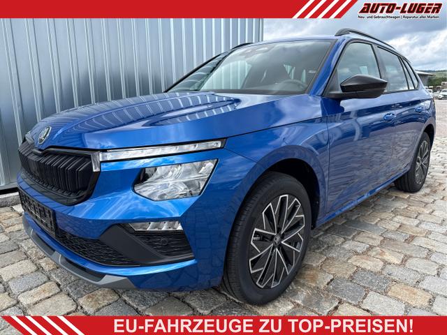 Skoda Kamiq - Dynamic Sport Edition 1.5 TSI 150 PS DSG Anh&auml;ngerkupplung-AppleCarPlay-AndroidAuto-Winterpaket-Alcantara-DAB-Tempomat-Kamera-SunSet-el.Heckklappe-17''Alu-Sofort