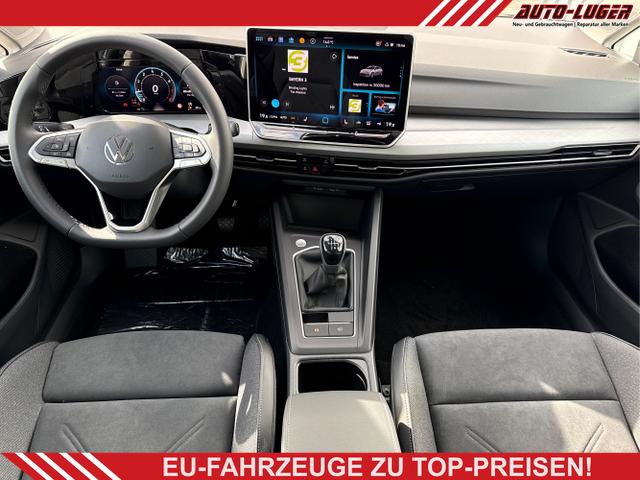 Volkswagen Golf - VIII Life 1.5 TSI-116 PS-6 Gang Schaltgetr.-USB C-AndroidAuto&AppleCarPlay-Garantie GV5-DAB-WINTERPAKET-ACC-Travel-Klima 3Zonen-SHZ-LED-PDC-Kamera-ALU17"