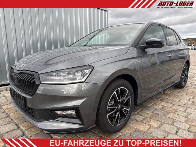 Skoda Fabia - Monte Carlo 1.0 TSI 116 PS 6-Gang-5 Jahre Garantie-Smartlink-DAB-Bluetooth-PDC-Kamera-Kessy-WINTER-SUNSET-SHZ-LED-Climatronic-Tempomat-sofort