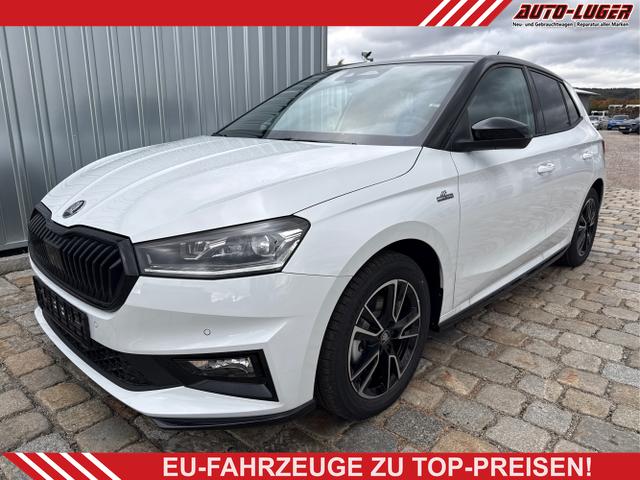 Skoda Fabia - Monte Carlo 1.0 TSI 116 PS 6-Gang-5 Jahre Garantie-Smartlink-DAB-Bluetooth-PDC-Kamera-Kessy-WINTER-SUNSET-SHZ-LED-Climatronic-Tempomat-sofort