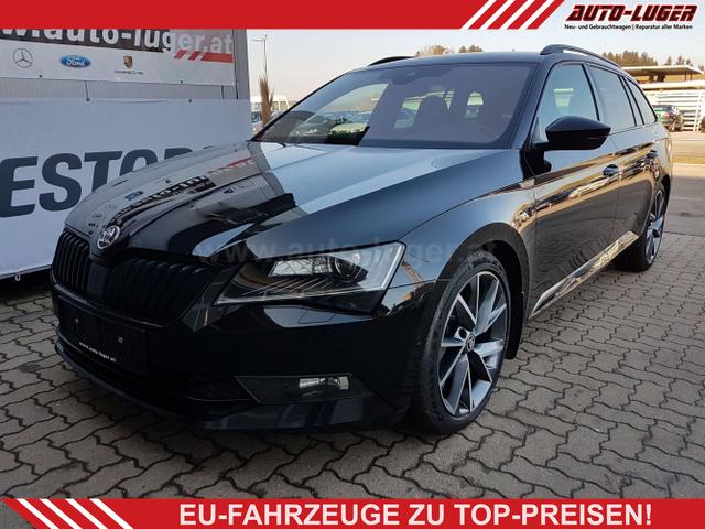Skoda Superb Combi - SportLine 2,0 TDI DSG *AHK *Rückfahrkamera*Sportfahrwerk*optikschwarz