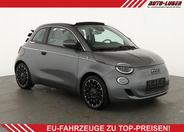 Fiat 500e Cabrio - La Prima 43kWh, Leder, Navi, Kamera, LED
