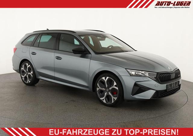 Skoda Octavia Combi - RS 2.0 TSI DSG, Sonderlackierung, Pano, AHK, 19 Zoll, Canton, el. Klappe, Navi, Matrix, sofort