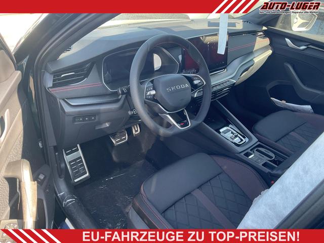 Skoda Octavia Combi - RS 2.0 TSI DSG, Sonderlackierung, Pano, AHK, 19 Zoll, Canton, el. Klappe, Navi, Matrix, sofort