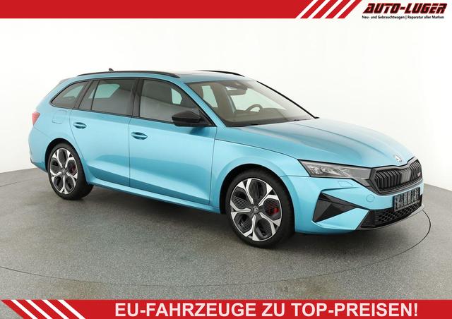 Skoda Octavia Combi - RS 2.0 TSI DSG, Sonderlackierung, Pano, AHK, 19 Zoll, Canton, el. Klappe, Navi, Matrix, sofort
