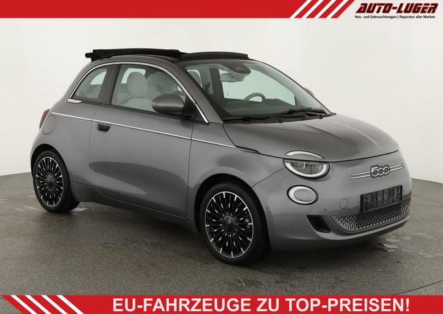 Fiat 500e Cabrio - La Prima 42 kWh, Leder, Navi, Kamera, LED