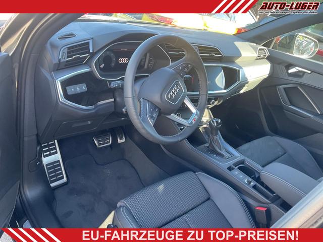 Audi Q3 Sportback - 40 TDI quattro S line qu S-LINE, AHK, 19-Zoll, Optik schwarz, Navi, Kamera, el. Klappe