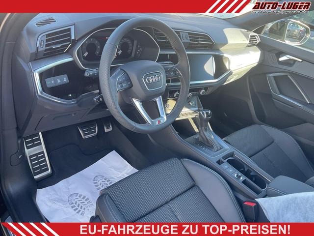 Audi Q3 Sportback - 40 TDI quattro S line qu S-LINE, AHK, 19-Zoll, Optik schwarz, Navi, Kamera, el. Klappe