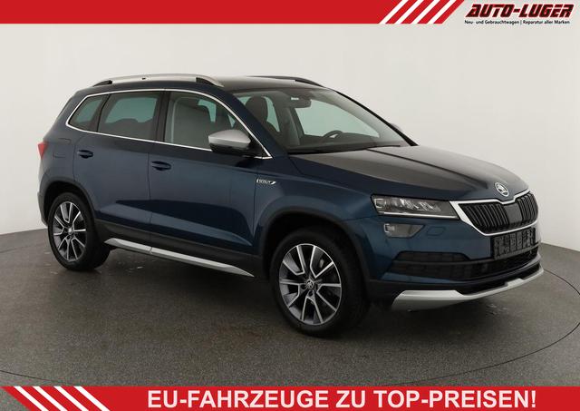 Skoda Karoq - Scout 4x4 2.0 TDI DSG Scout, AHK, Navi, Kamera, 18-Zoll