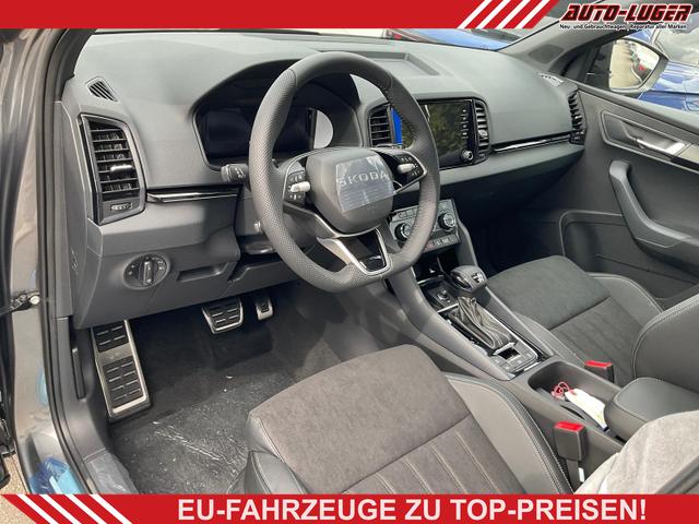 Skoda Karoq - Sportline 4x4 2.0 TSI DSG Sportline, AHK, Navi, Teilleder, Side, 5 J.-Garantie