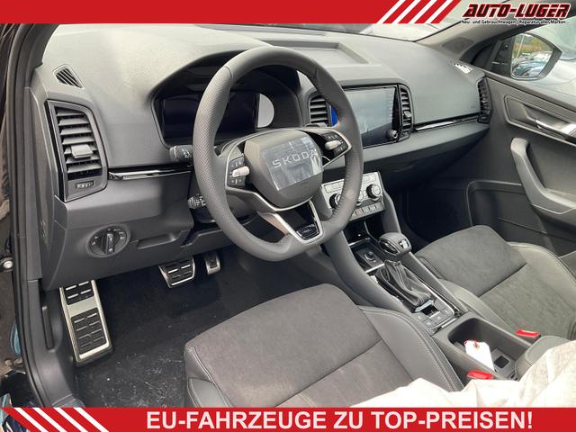 Skoda Karoq - Sportline 2.0 TDI DSG Sportline, Pano, AHK, Matrix, Teilleder, 5 J.-Garantie