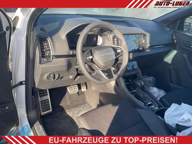 Skoda Karoq - Sportline 4x4 2.0 TSI DSG Sportline, AHK, Navi, Teilleder, Side, 5 J.-Garantie