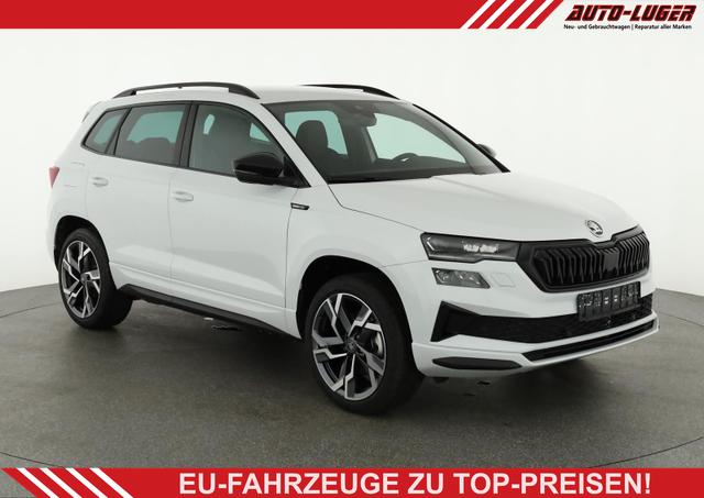 Skoda Karoq - Sportline 4x4 2.0 TDI DSG Sportline, Matrix, Teilleder, Navi, Side, 5-J. Garantie