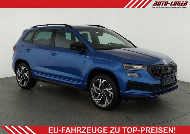 Skoda Karoq - Sportline 4x4 2.0 TDI DSG Sportline, Matrix, Teilleder, Navi, Side, 5-J. Garantie