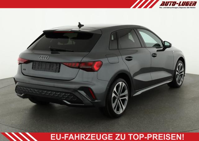 Audi A3 Sportback - 35 TFSI S line S-Tronic S-LINE, Teilleder, Kamera, ACC, Sitzheizung, 4-J Garantie