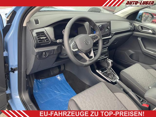 Volkswagen T-Cross - 1.5 TSI 110 kW Life DSG Life, AHK, IQ.Light, ACC, Side, Kamera, 17-Zoll, Winterpaket
