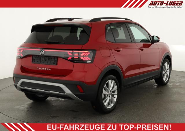 Volkswagen T-Cross - 1.5 TSI 110 kW Life DSG Life, AHK, IQ.Light, ACC, Side, Kamera, 17-Zoll, Winterpaket