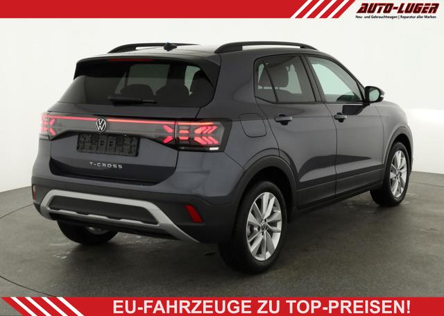 Volkswagen T-Cross - 1.0 TSI 85 kW Life DSG Life, IQ.Light, AHK, ACC, Kamera, 17-Zoll, Winterpaket