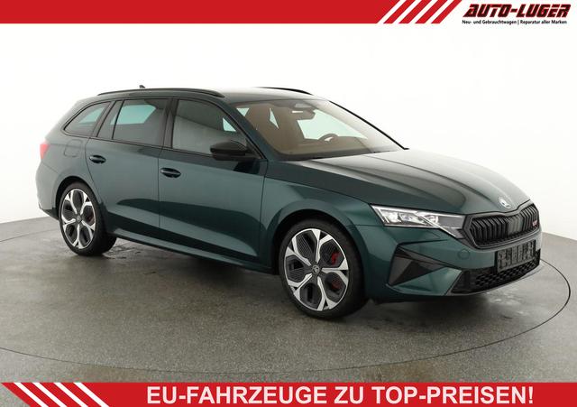 Skoda Octavia Combi - RS 2.0 TSI DSG, Sonderlackierung, AHK, 19 Zoll, Canton, el. Klappe, Navi, Matrix, sofort