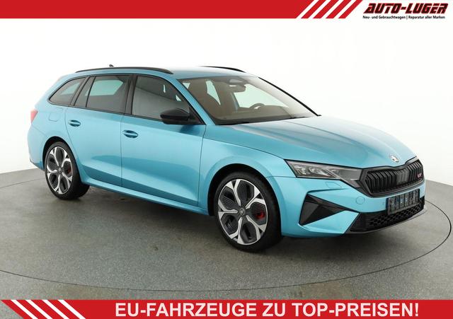 Skoda Octavia Combi - RS 2.0 TSI DSG, Sonderlackierung, AHK, 19 Zoll, Canton, el. Klappe, Navi, Matrix, sofort