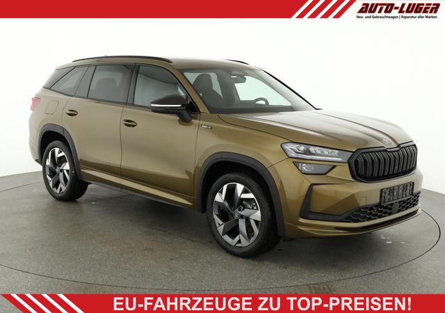 Skoda Kodiaq - 1.5 TSI mHEV 110 kW Sportline DSG Sportline, 7-Sitzer, AHK, Navi, Side, Kamera, Matrix, Winter