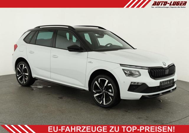 Skoda Kamiq - Monte Carlo 1.5 TSI Carlo, Matrix, AHK, 18-Zoll, Pano, Navi, el. Klappe, 5 J.-Garantie