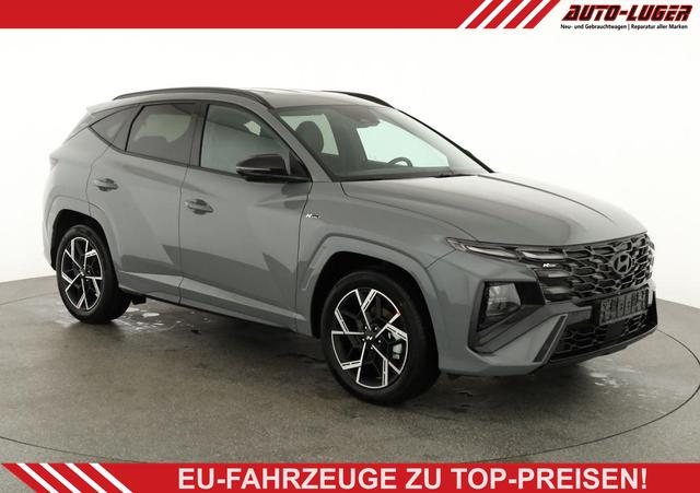 Hyundai TUCSON - N Line 2WD 1.6 T-GDI DCT N-LINE, Navi, AreaView, Side, Winter, el. Klappe, 19-Zoll, Teilleder