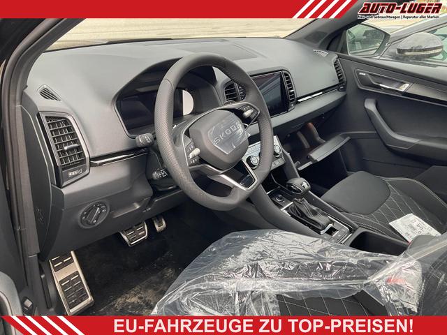 Skoda Karoq - Sportline 1.5 TSI DSG Sportline, Pano, AHK, Navi, CANTON, Matrix, AreaView, Side, FS-beheizbar