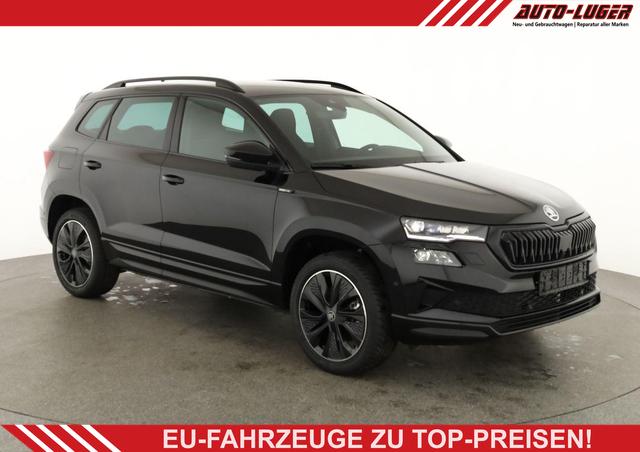 Skoda Karoq - Sportline 1.5 TSI DSG Sportline, AHK, Navi, CANTON, Matrix, AreaView, Side, Kamera, el. Klappe, FS-beheizbar