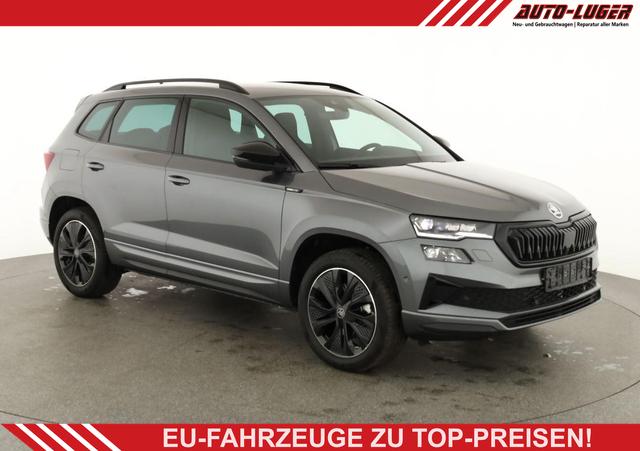 Skoda Karoq - Sportline 4x4 2.0 TDI DSG Sportline, AHK, Navi, Matrix, AreaView, Side, Kamera, el. Klappe, FS-beheizbar, Winter