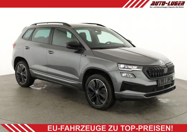 Skoda Karoq - Sportline 2.0 TDI DSG Sportline, AHK, Navi, CANTON, Matrix, AreaView, Side, Kamera, el. Klappe, FS-beheizbar
