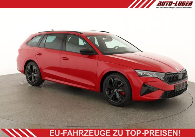 Skoda Octavia Combi - 2.0 TSI 195 kW RS DSG, Pano, AHK, Navi, Matrix, Side, Winter, 5 J.-Garantie