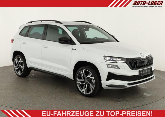 Skoda Karoq - Sportline 1.5 TSI DSG Sportline, Pano, AHK, Navi, Matrix, Side, Winter, 5 J.-Garantie