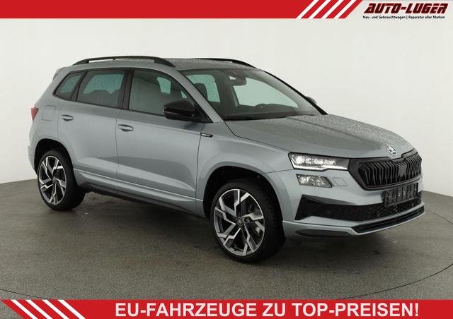 Skoda Karoq - Sportline 1.5 TSI DSG Sportline, AHK, Navi, Matrix, Side, el. Klappe, Winter, 5 J.-Garantie