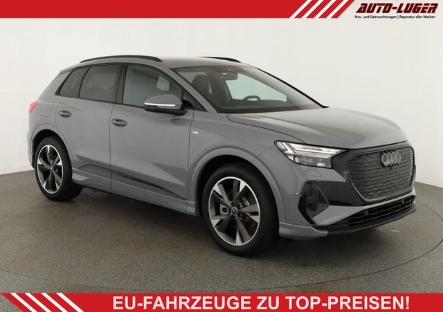 Audi Q4 e-tron - 45 basis quattro S-LINE quattro, Navi, Matrix, Side, Kamera, el. Klappe, Winter. 20-Zoll
