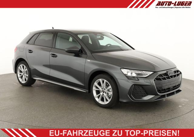 Audi A3 Sportback - TFSI 110 kW S line 35 S-tronic S-LINE, AHK, Matrix, Navi, el. Klappe, Kamera, Winter, 3 J.-Garantie