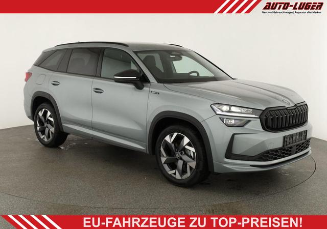Skoda Kodiaq - 2.0 TDI 142 kW 4x4 Sportline DSG Sportline, AHK, Navi, Matrix, el. Klappe, Side, Winter, 19-Zoll